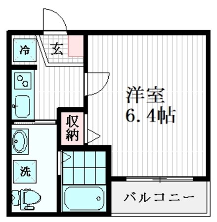 ソライロ徳丸の物件間取画像